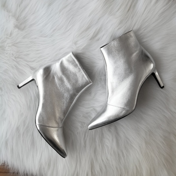 rag & bone Shoes - NEW Rag & Bone Beha Bootie Metallic Silver 8 & 9